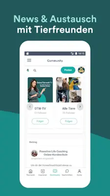 DeineTierwelt android App screenshot 0